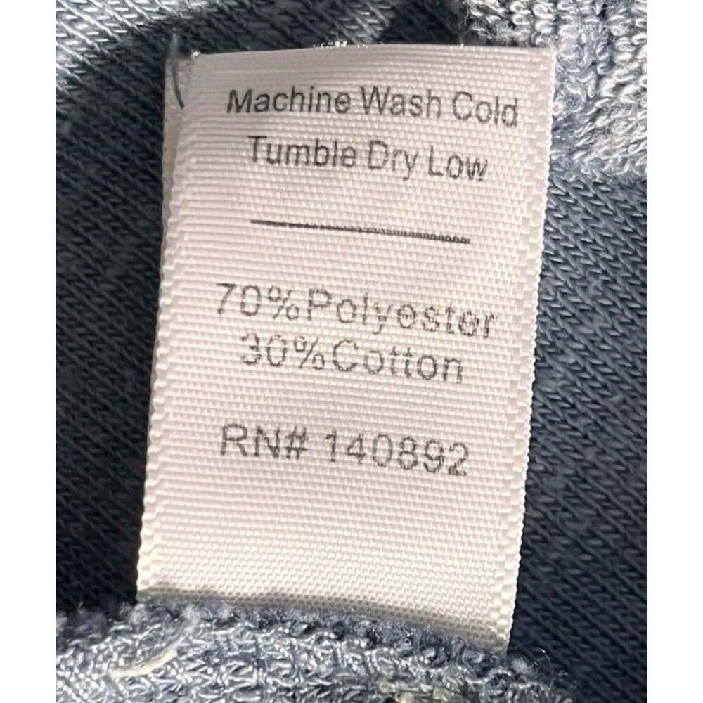 Marine Layer Towel Terry Resort Shirt Mens Sz M Indigo Blue Cabana Vacation - Picture 8 of 10